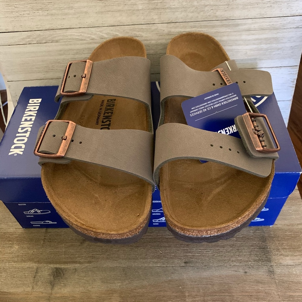 Birkenstock Regular Fit Suede Sandal